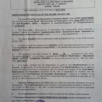 12AA registration under Income Tax Act